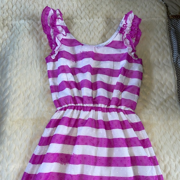 Lilly Pulitzer pink and white stripe dress - Picture 10 of 16